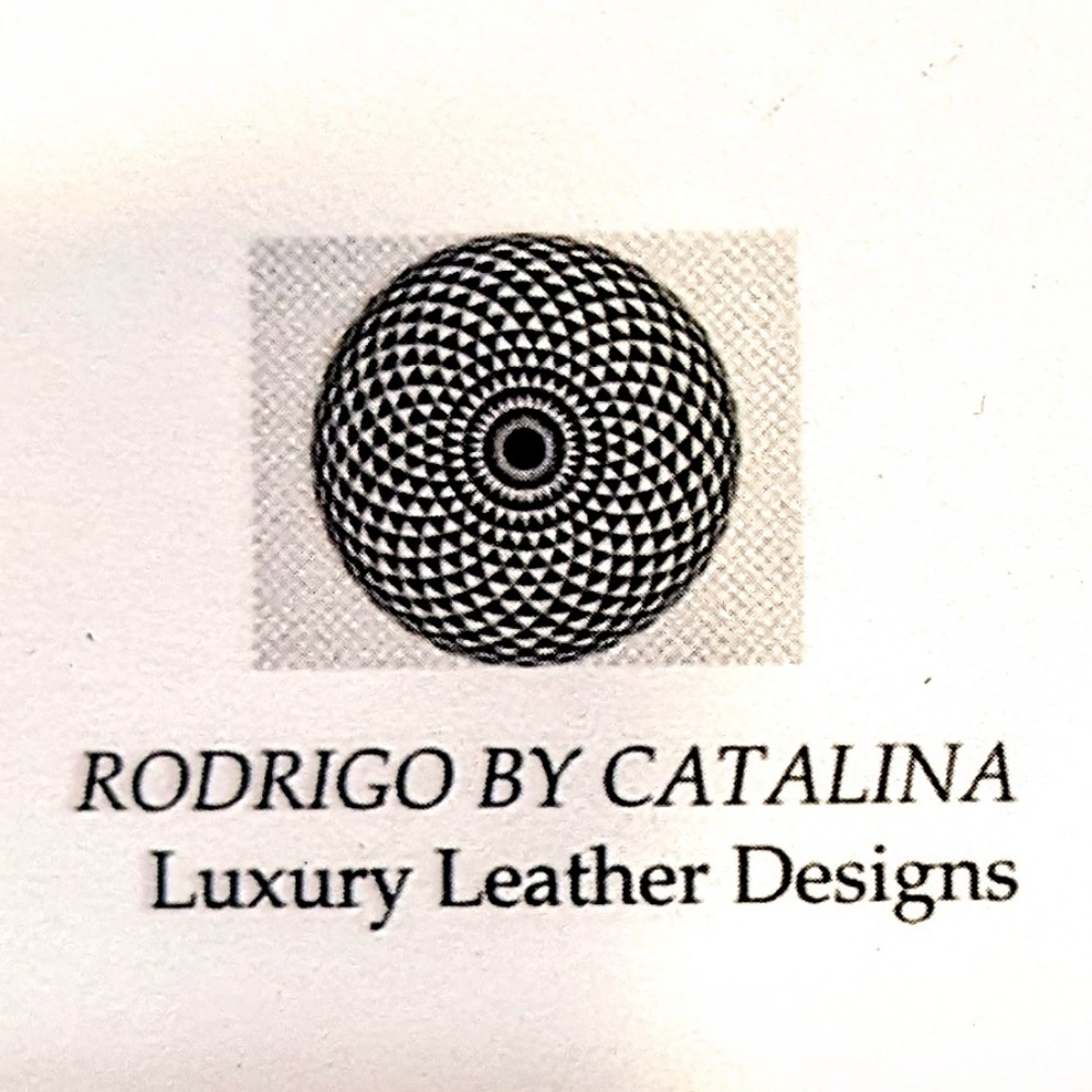 Luxury Italian Tooled Leather & Brazilian Cowhide Leather Crossbody Bag - Picture 9 of 10